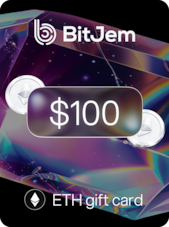 BitJem Crypto Gift Card ETH 100 USD BitJem Chiave GLOBALE