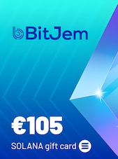 BitJem Crypto Gift Card SOL 105 EUR BitJem Key GLOBAL
