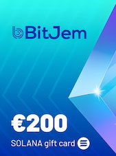 BitJem Crypto Gift Card SOL 200 EUR BitJem Key GLOBAL