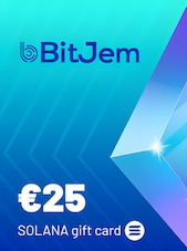 BitJem Crypto Gift Card SOL 25 EUR BitJem Key GLOBAL