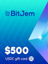 BitJem Crypto Gift Card USDC 500 USD BitJem Key EUROPE