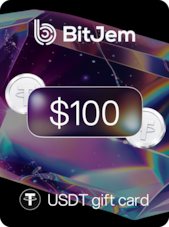 BitJem Crypto Gift Card USDT 100 USD BitJem Clé GLOBAL