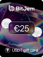 BitJem Crypto Gift Card USDT 25 EUR BitJem Key GLOBAL