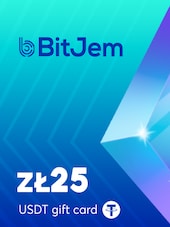 BitJem Crypto Gift Card USDT 25 PLN BitJem Clé GLOBAL