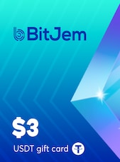 BitJem Crypto Gift Card USDT 3 USD BitJem Key GLOBAL