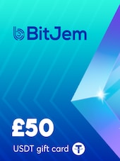 BitJem Crypto Gift Card USDT 50 GBP BitJem Clé GLOBAL