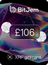 BitJem Crypto Gift Card (XRP) 106 GBP BitJem Key GLOBAL