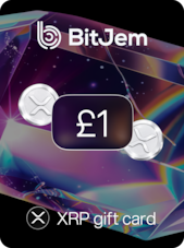 BitJem Crypto Gift Card (XRP) 107 GBP BitJem Key GLOBAL