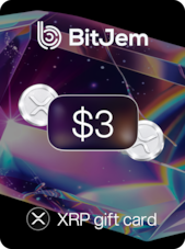 BitJem Crypto Gift Card (XRP) 3 USD BitJem Key GLOBAL