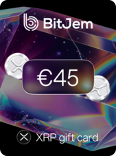 BitJem Crypto Gift Card (XRP) 45 EUR BitJem Key GLOBAL