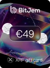 BitJem Crypto Gift Card (XRP) 49 EUR BitJem Key GLOBAL