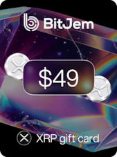 BitJem Crypto Gift Card (XRP) 49 USD BitJem Key GLOBAL