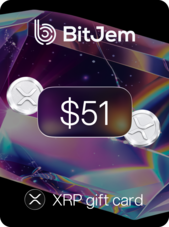 BitJem Crypto Gift Card (XRP) 51 USD BitJem Key GLOBAL