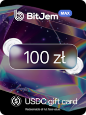 BitJem MAX Crypto Gift Card (USDC) 100 PLN BitJem Clave GLOBAL