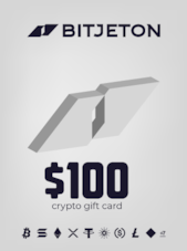 BitJeton Crypto Gift Card 100 USD BitJeton Key GLOBAL