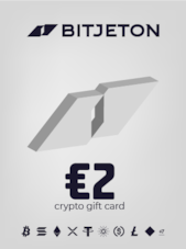 BitJeton Crypto Gift Card 2 USD BitJeton Key GLOBAL