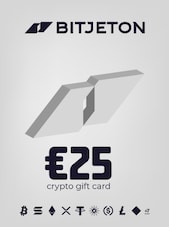 BitJeton Crypto Gift Card 25 EUR BitJeton Key GLOBAL