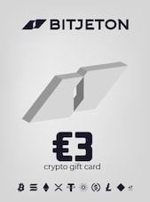 BitJeton Crypto Gift Card 3 USD BitJeton Key GLOBAL
