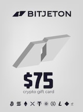 BitJeton Crypto Gift Card 75 USD BitJeton Key GLOBAL