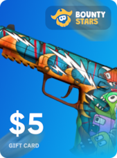 BountyStars Gift Card 5 USD - BountyStars Key - GLOBAL BountyStars Kulcs GLOBÁLIS