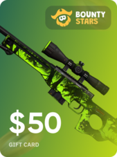 BountyStars Gift Card 50 USD - BountyStars Key - GLOBAL BountyStars Kulcs GLOBÁLIS