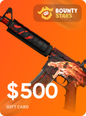 BountyStars Gift Card 500 USD - BountyStars Key - GLOBAL BountyStars Kulcs GLOBÁLIS