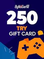 Bynogame.com Gift Card 250 TRY ByNoGame Chiave GLOBALE