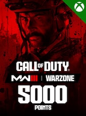 Call of Duty Points / Warzone Points - 5000 Points Xbox Series X/S Xbox Live Klucz GLOBALNY