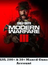 Call of Duty: Warzone 3 Account Level 200+ 30+ Maxed Guns PC Call of Duty Official Account GLOBAL