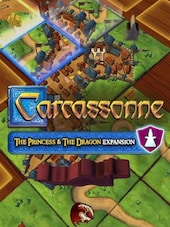 Carcassonne: The Official Board Game - The Princess & the Dragon PC Steam Clé GLOBAL
