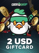 Casedrop.eu Gift Card 2 USD Casedrop.eu Klucz GLOBALNY