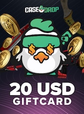 Casedrop.eu Gift Card 20 USD Casedrop.eu Klucz GLOBALNY