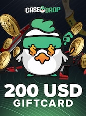Casedrop.eu Gift Card 200 USD Casedrop.eu Klucz GLOBALNY