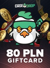 Casedrop.eu Gift Card 80 PLN Casedrop.eu Klucz GLOBALNY