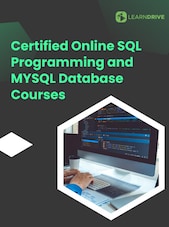 Certified Online SQL Programming and MYSQL Database Courses LearnDrive Chiave GLOBALE