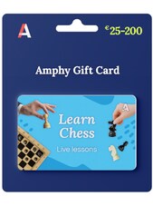 Chess Online Classes Gift Card 25 EUR - Amphy Key Amphy Klíč
