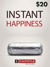 Chipotle Gift Card 20 USD Key UNITED STATES