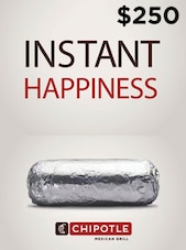 Chipotle Gift Card 250 USD Key UNITED STATES