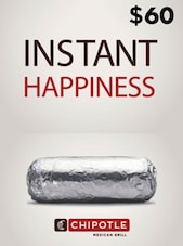 Chipotle Gift Card 60 USD Key UNITED STATES