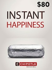 Chipotle Gift Card 80 USD Key UNITED STATES