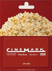 Cinemark Gift Card 190 USD Cinemark Key UNITED STATES