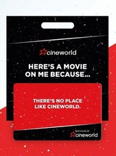 Cineworld Gift Card 10 GBP  - Cineworld Key  - UNITED KINGDOM Cineworld Klíč SPOJENÉ KRÁLOVSTVÍ