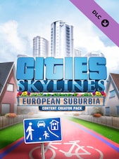 Cities: Skylines - Content Creator Pack: European Suburbia PC Steam Clé GLOBAL