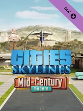 Cities: Skylines - Content Creator Pack: Mid-Century Modern PC Steam Clé GLOBAL
