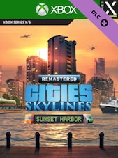 Cities: Skylines - Remastered: Sunset Harbor Xbox Series X/S Xbox Live Clave EUROPA