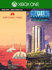 Cities: Skylines + Surviving Mars Xbox One Xbox Live Clave ARGENTINA