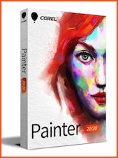 Corel Painter 2020 - PC 1 Appareil À vie Corel Clé GLOBAL