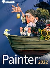 Corel Painter 2022 - PC 2 zařízení Doživotní Corel Klíč GLOBÁLNÍ