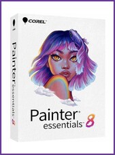 Corel Painter Essentials 8 - PC 2 eszköz Élettartam Corel Kulcs GLOBÁLIS