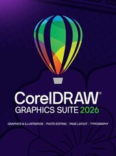 CorelDRAW Graphics Suite 2026 - MAC 1 Apparaat Levenslang Corel Sleutel GLOBAL